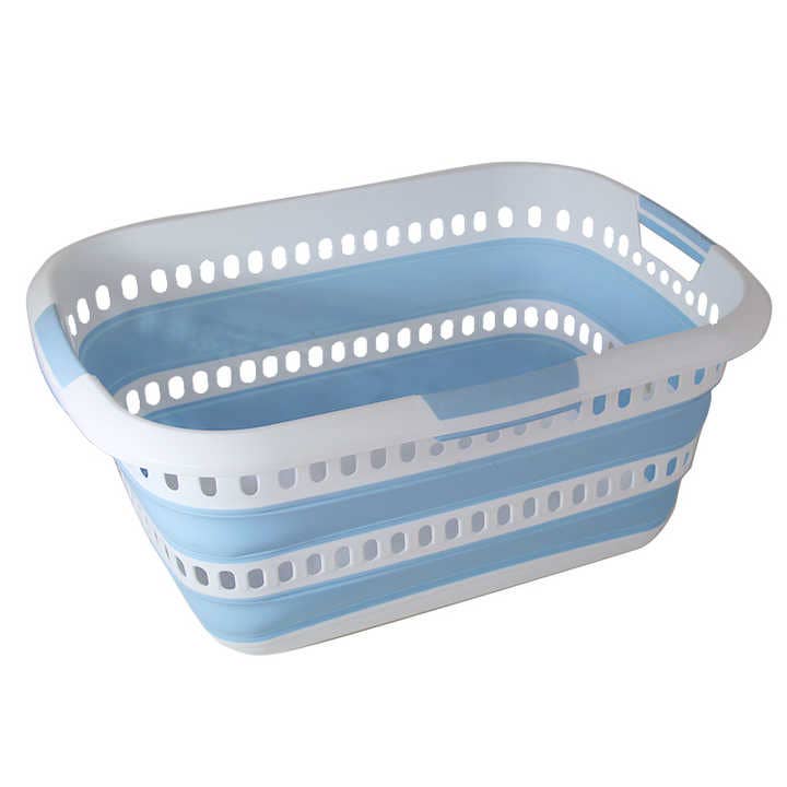 VIGOR - Wholesale Laundry basket - Perfect Space Saving Premium Quality Basket Collapsible Plas0