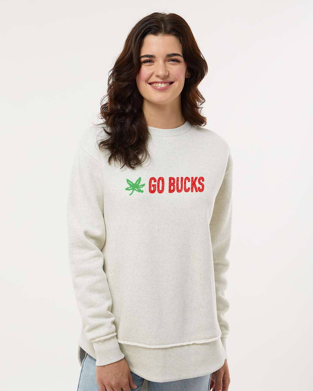 Megan Lee Designs - Wholesale Graphic Sweatshirt - Women's - Go Bucks : Women's Weekend Fleece OSU Buckeyes1