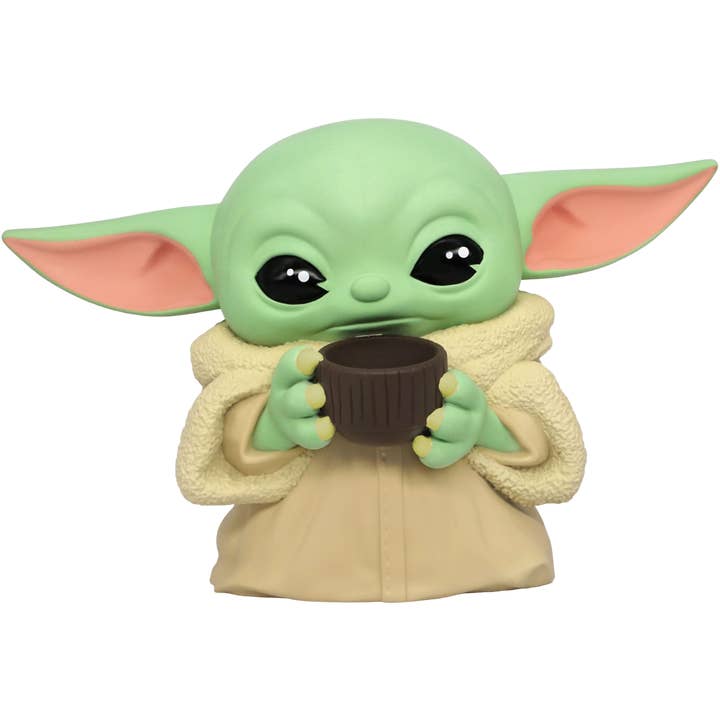 The Mandalorian Baby Yoda Figural Bank for wholesale by Cow Crack Wholesale
