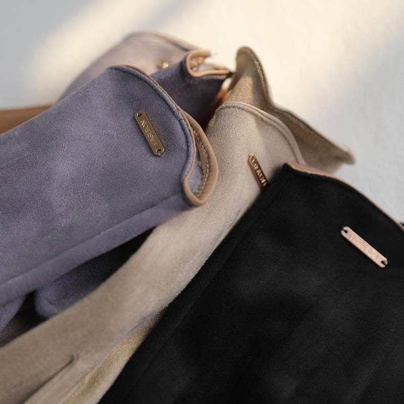 VividLux - Wholesale Gloves - Women's - Women's Leather Cloth Gloves G10112