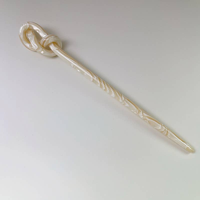 Tourtiwi - Vente Épingles à cheveux - Baguettes à cheveux en acétate élégantes et complexes avec détails de nœuds0