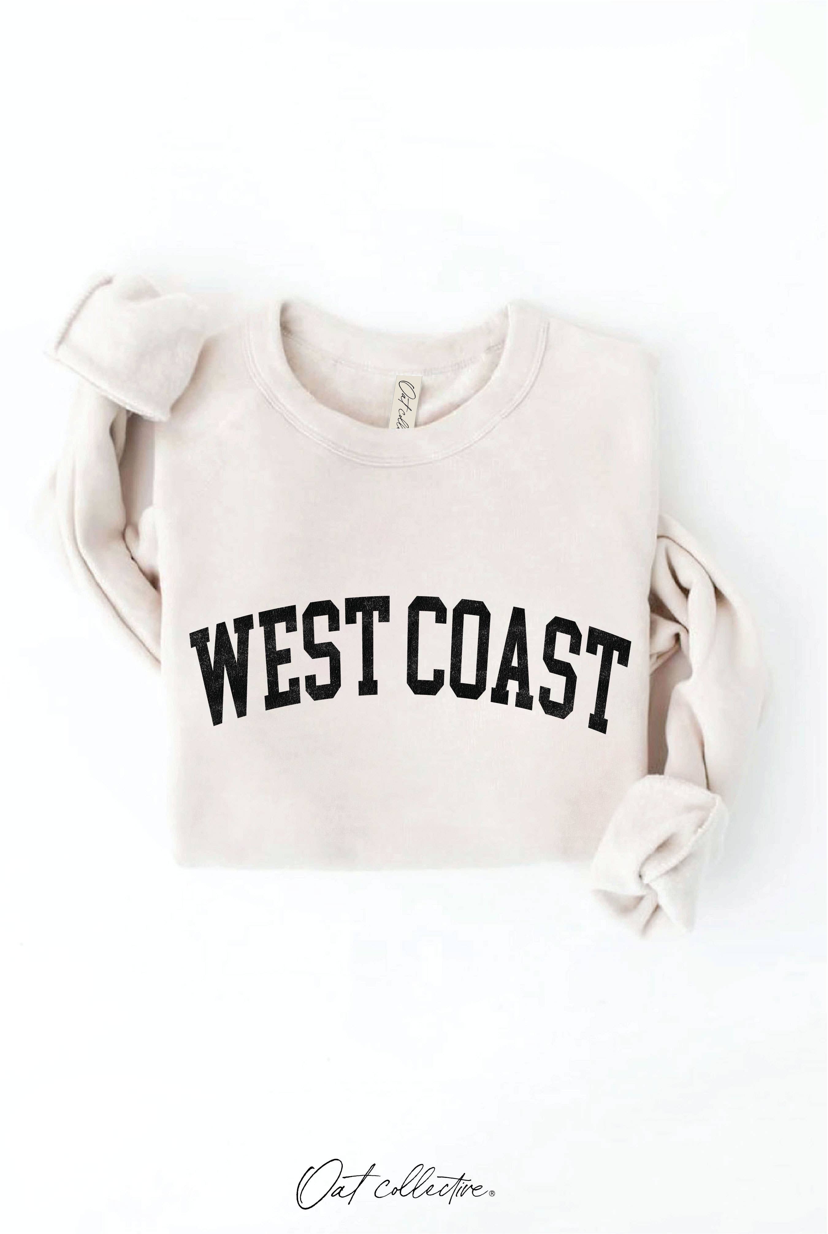 OAT COLLECTIVE – wholesale Graphic sweatshirt – Women’s – WEST COAST Graphic Sweatshirt23