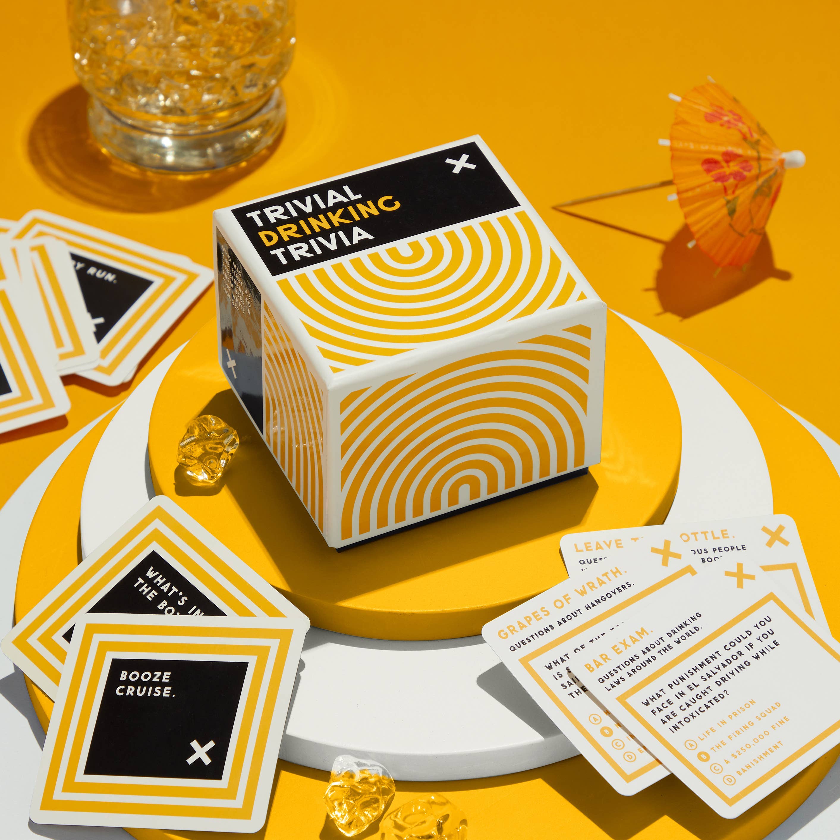 Chronicle Books - Wholesale Card Game - Brass Monkey Trivial Drinking Trivia1