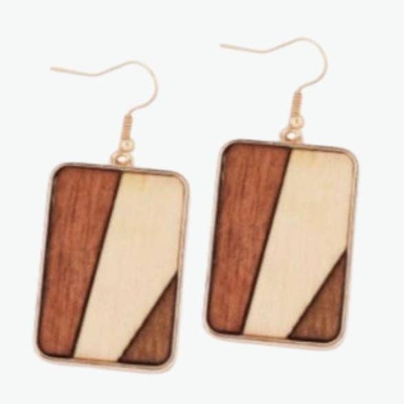 Wooden Earrings - Shine for wholesale by Nordic Wood