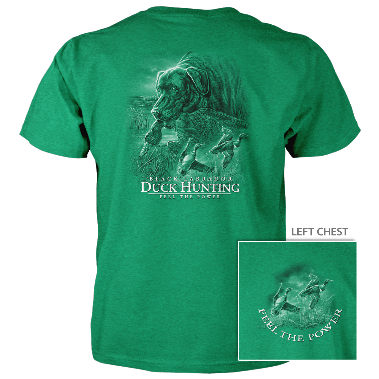 Old Country Outfitters - Vendita all'ingrosso Maglietta serigrafata - Unisex - Maglietta in cotone da 4,5 oz FTP Lab Duck Hunting3