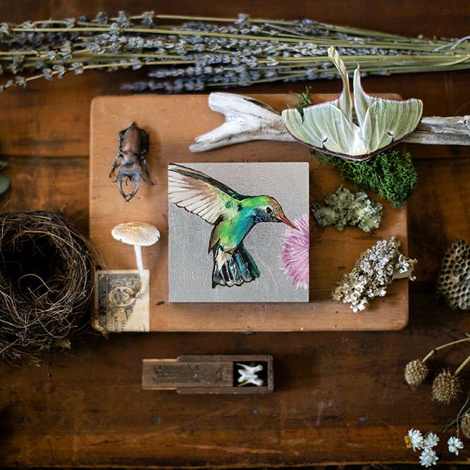 Hummingbird & Blossom for wholesale by Joseph Bradley Studio