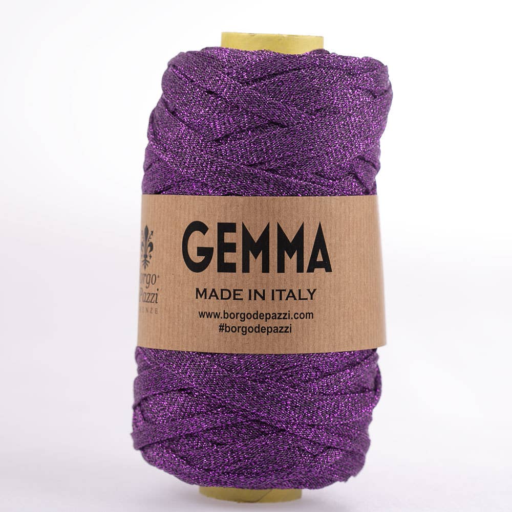 Borgo de' Pazzi - Firenze - Wholesale Yarn - "Gemma" a light and sparkling ribbon7