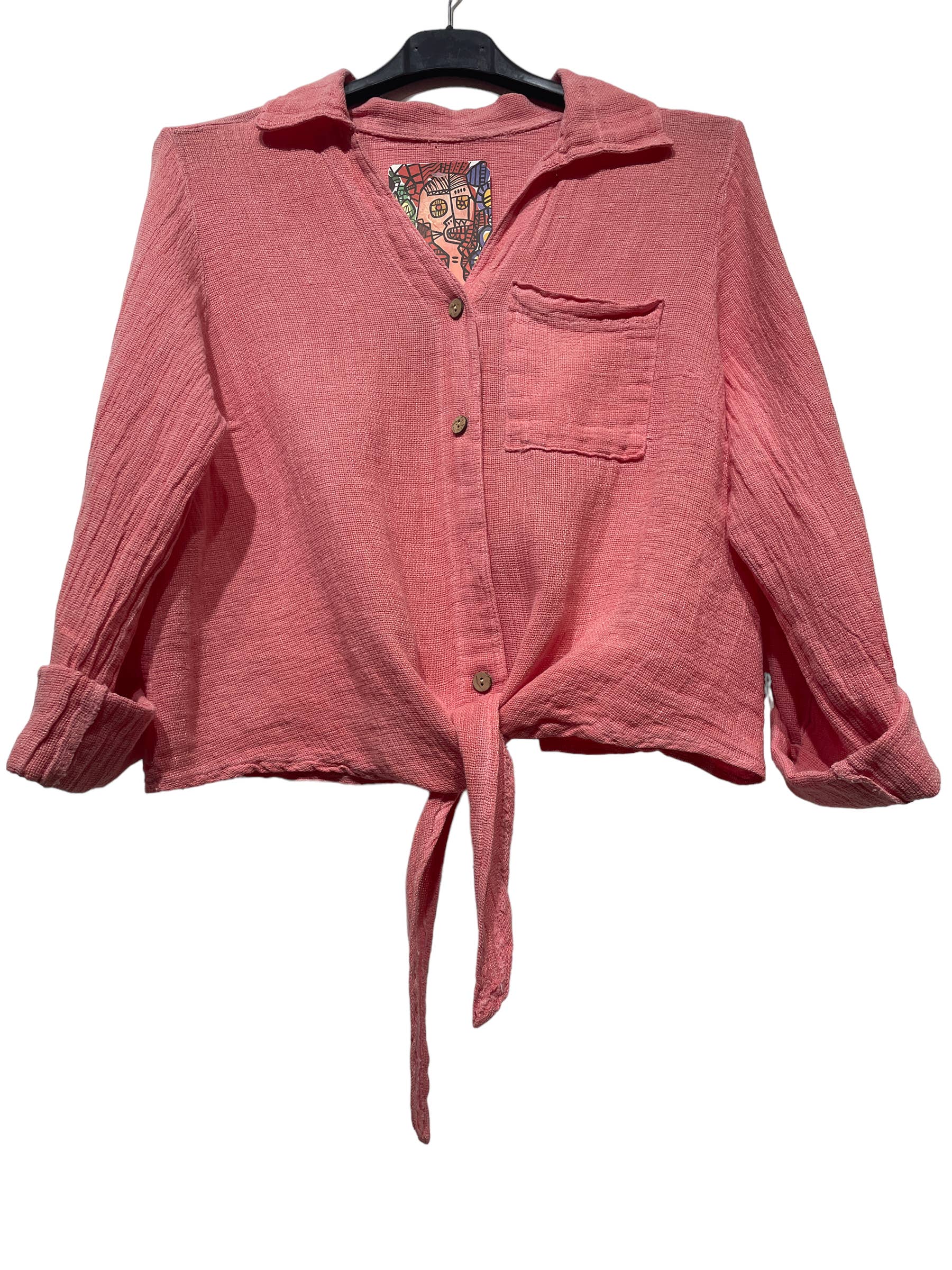 LINEN & COTTON HOUSE – Großhandel Bluse – Damen – Leinenweste 3025 MY VEST24