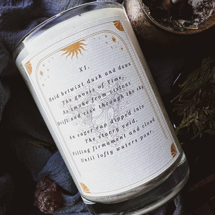 Astatula Candle Co. – wholesale Jar/filled candle – Aquarius Zodiac Candle