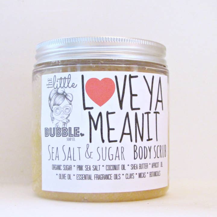 LoveYaMeanIt - Sandalwood Vanilla Scrub for wholesale by The Little Bubble