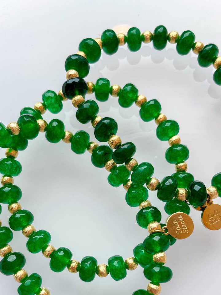 Emerald Sequoia Bracelet for wholesale by Cola Stacks
