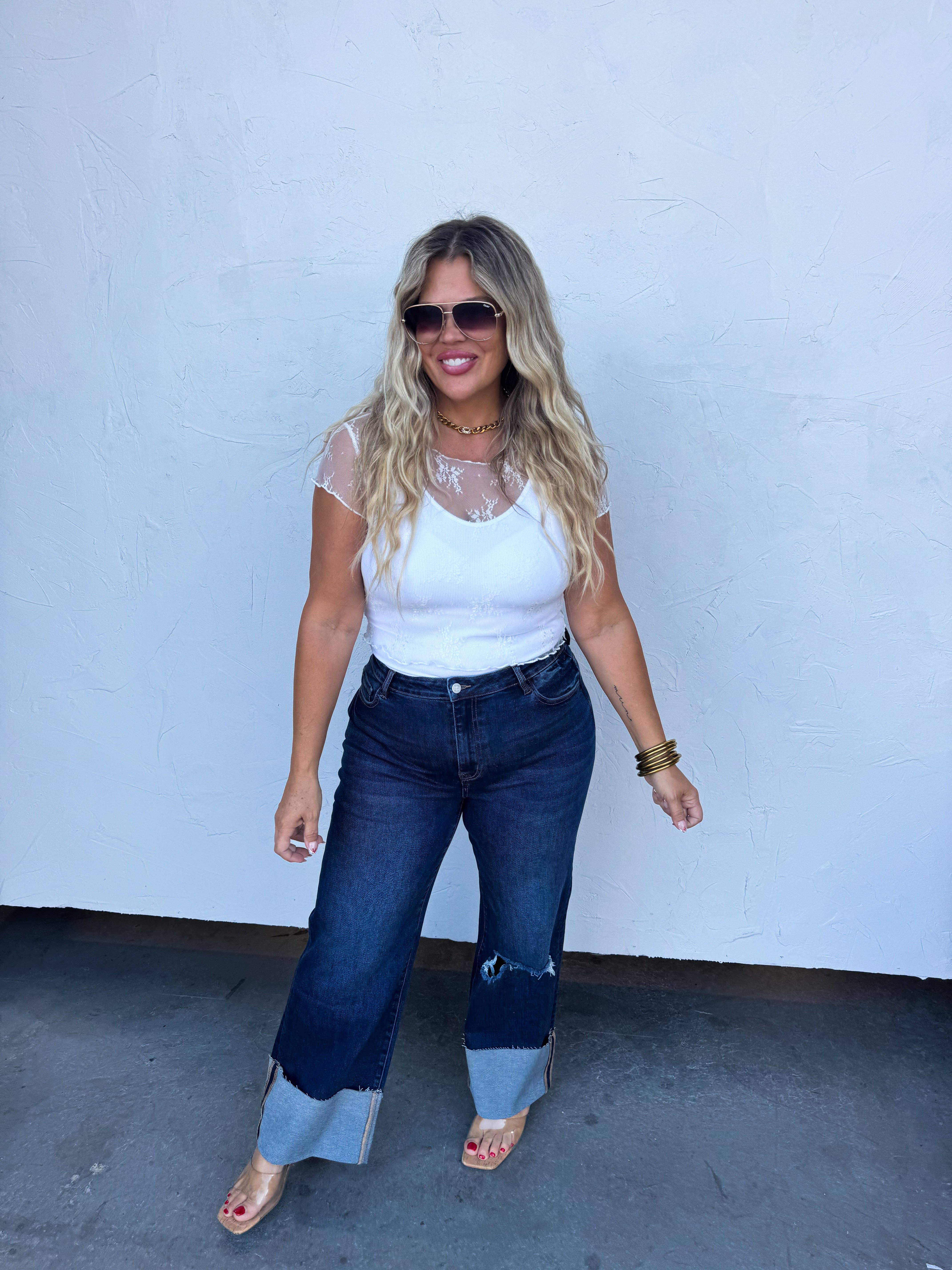 BLAKELEY - Wholesale Blouse - Women's - ALLE SHORT SLEEVE LACE TOP10