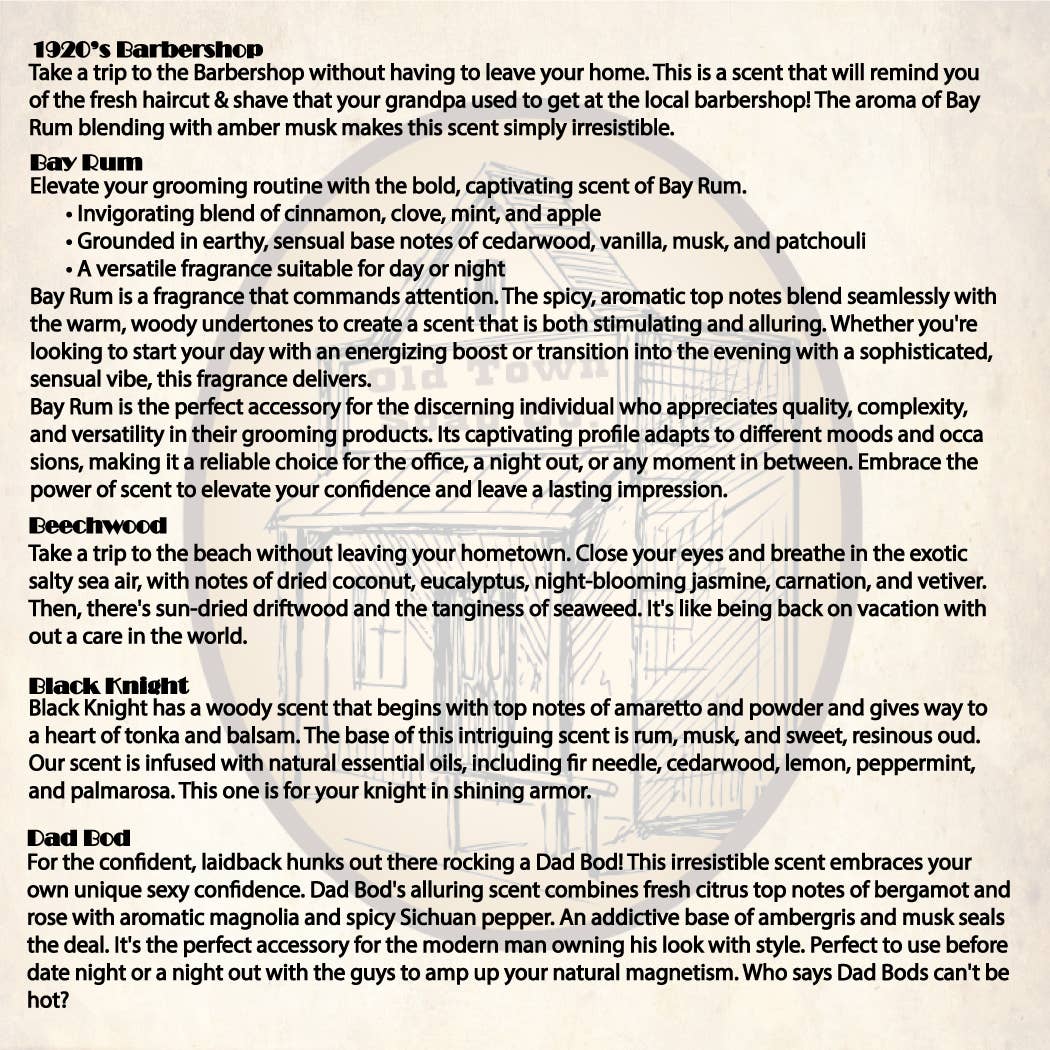 Old Town Soap Co. - Wholesale Shave Soap - Men's - His Shave Soap16