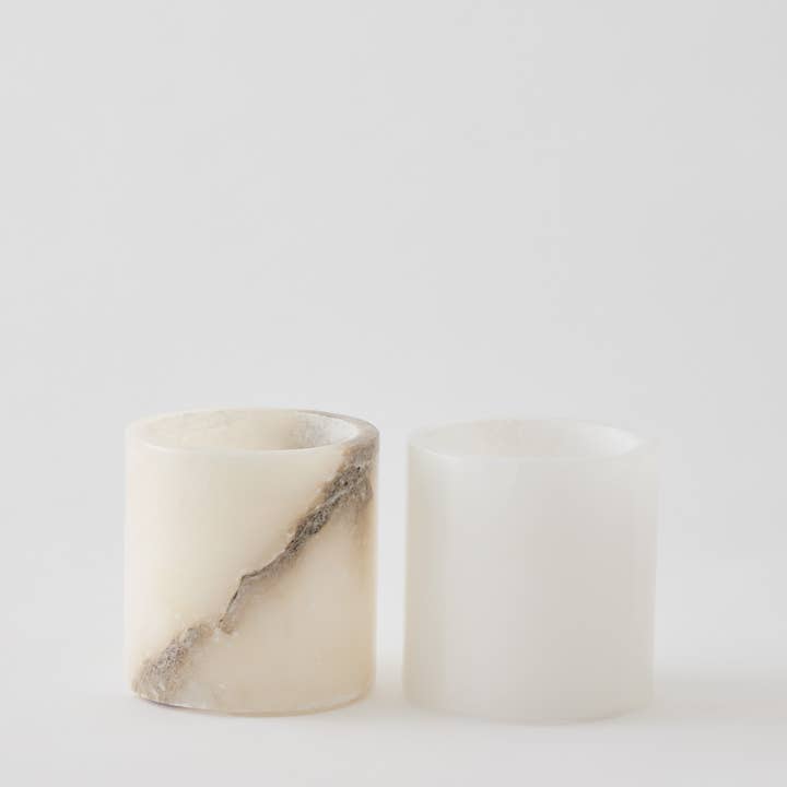 Tell Me More - Wholesale Candle Holder - Alabaster candle holder3
