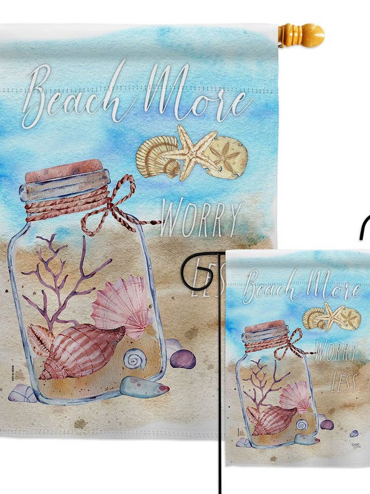 Strand Mere Kystindretning Flag for engroshandel hos Two Group Flag Co