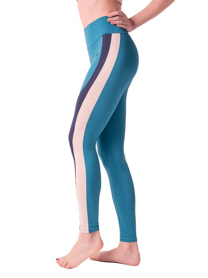 Anaissa - Wholesale Athletic/Lounge Leggings - Women's - Ocean sports leggings15