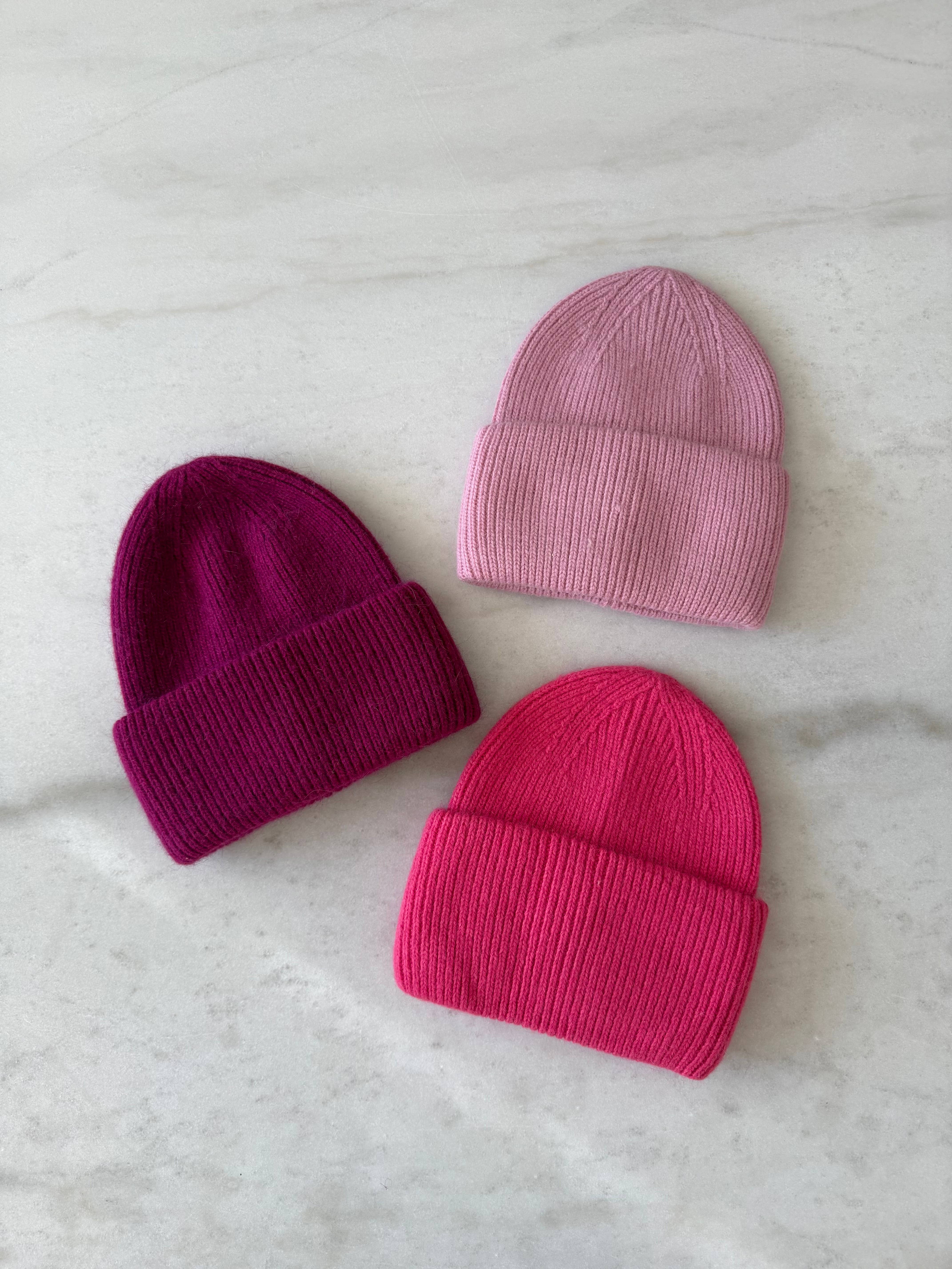 Billy Bamboo - Wholesale Beanie - Dames - Royal Angora wollen muts - crystal brights18