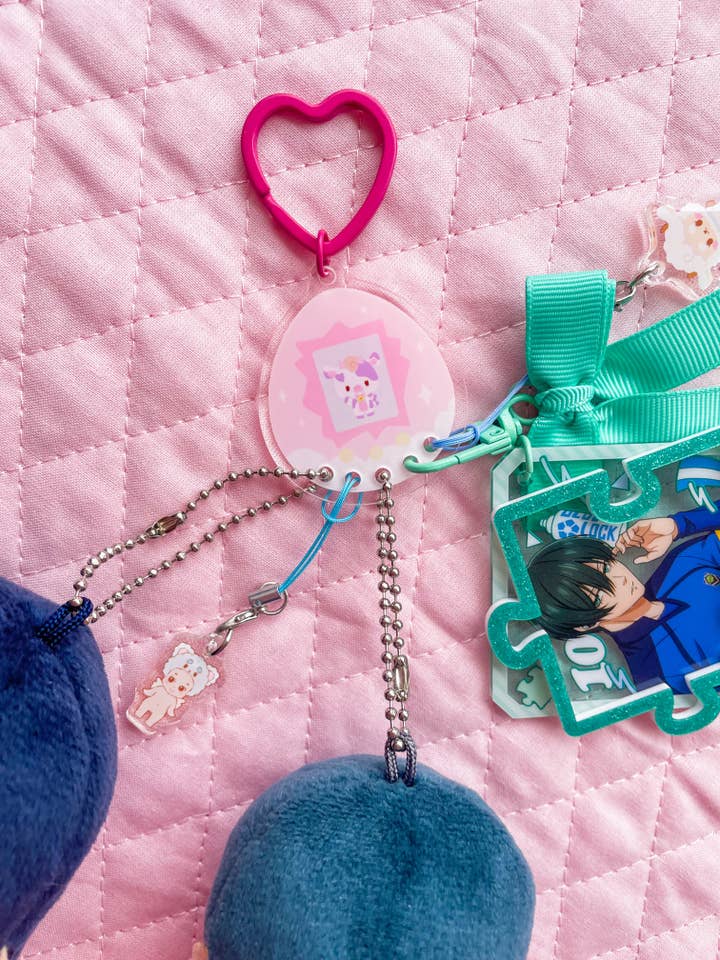 Tama Charm Keychain for wholesale by Basura Gang