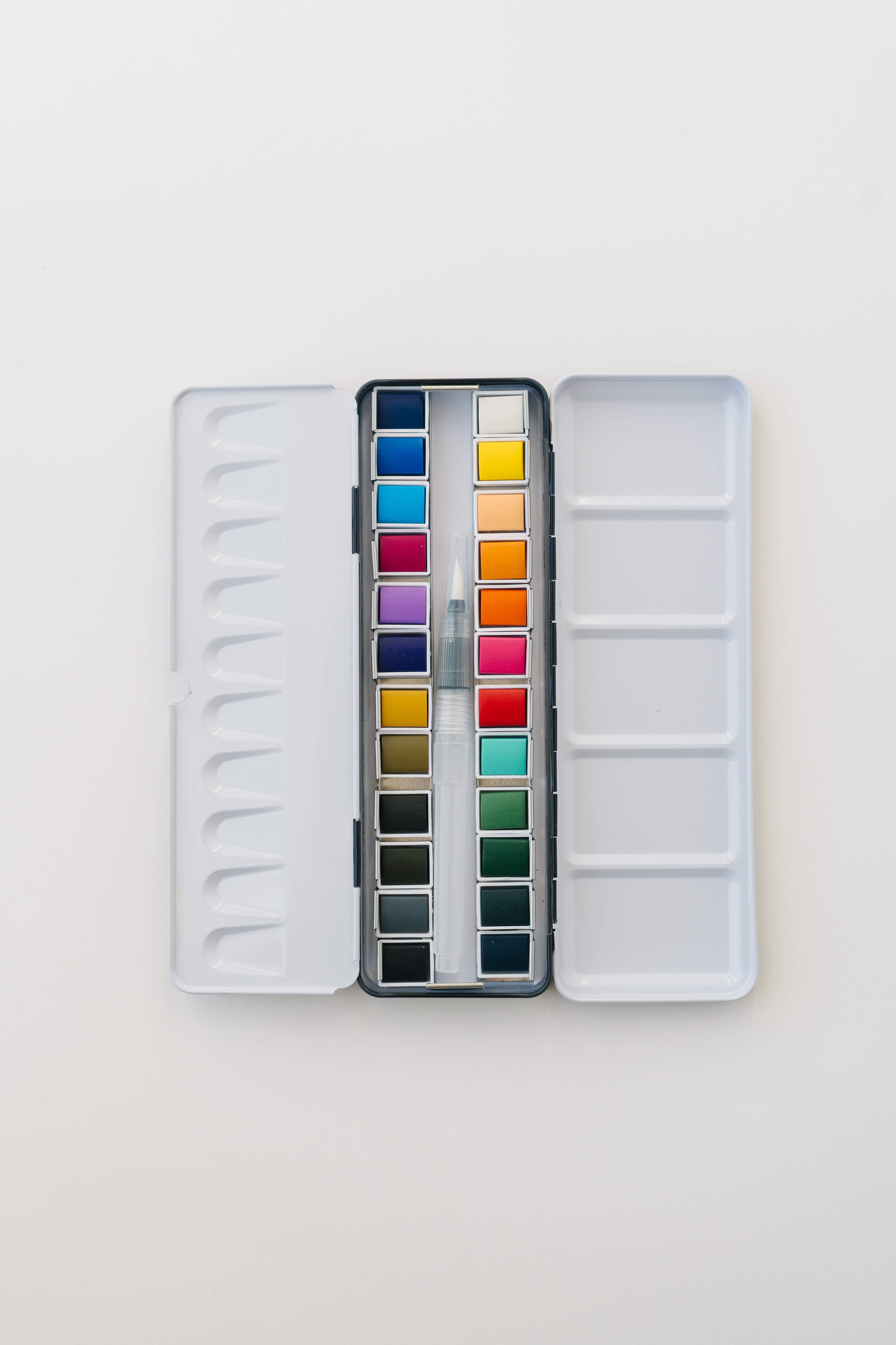Bailey Rae Studio - Wholesale Watercolor Paint - 24 Color Watercolor Paint Palette