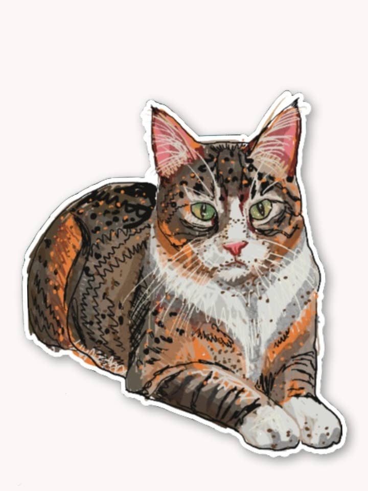 Torbi Sticker for wholesale by Heather Freitas