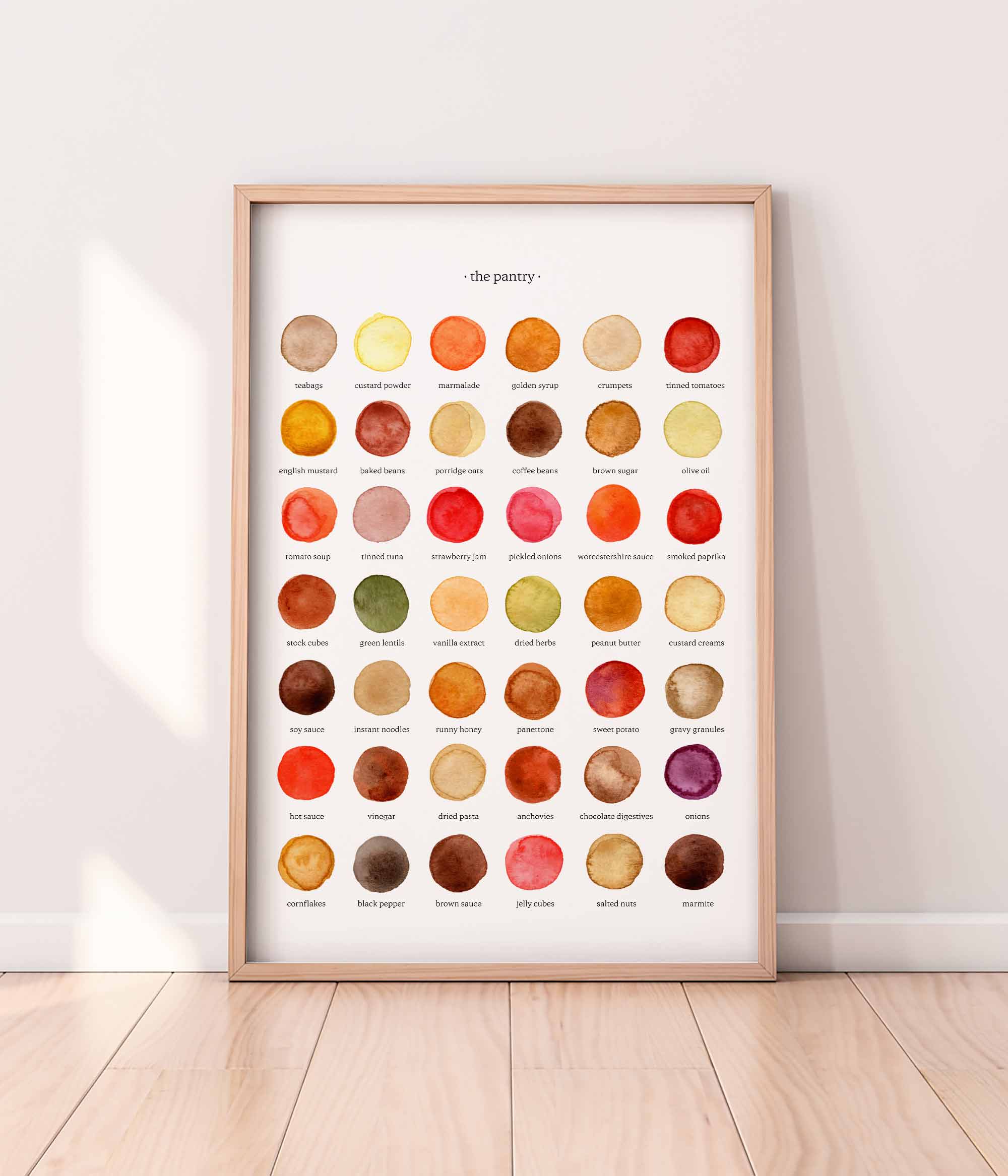 By Tilly - Wholesale Art Print - The Colours of The Pantry Print0