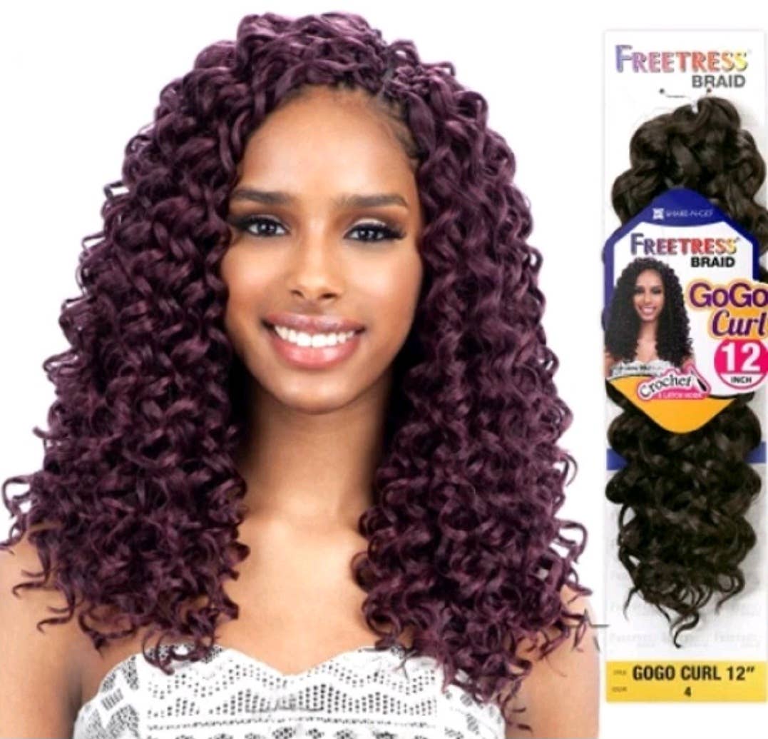 Majestic Wholesale - Wholesale Hair Extensions - FreeTress GoGo Curl 12" Crochet Hair0