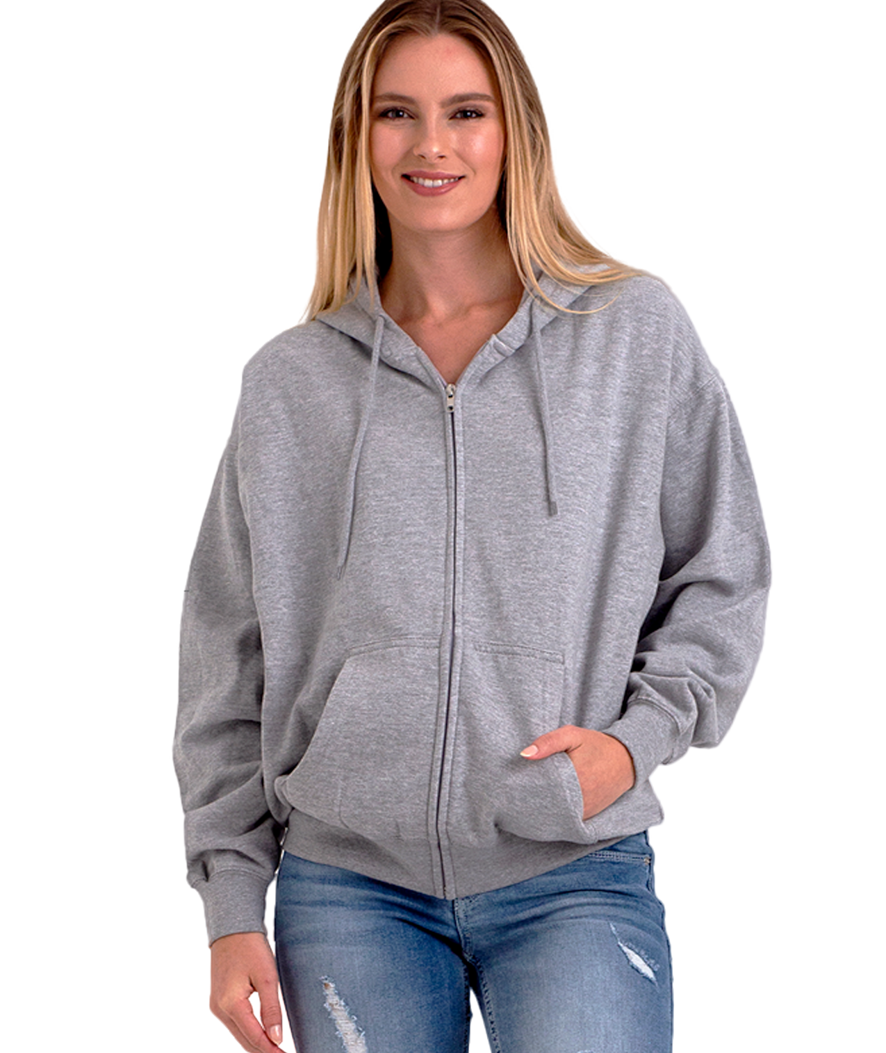 U.S. Apparel - Wholesale Hoodie - Unisex - Adult Full Zip Hood29