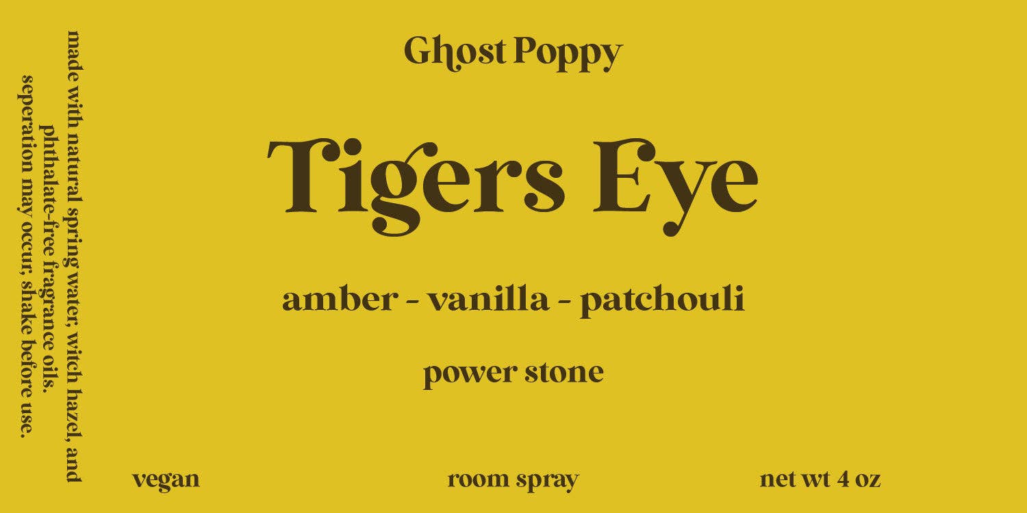 Ghost Poppy - Wholesale Room & Linen Spray - Tigers Eye Room Spray1