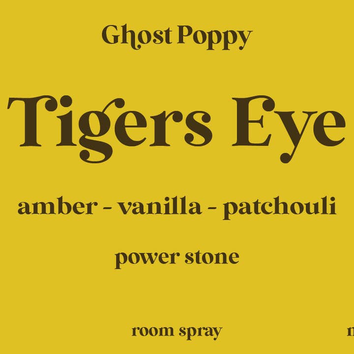 Ghost Poppy - Wholesale Room & Linen Spray - Tigers Eye Room Spray1