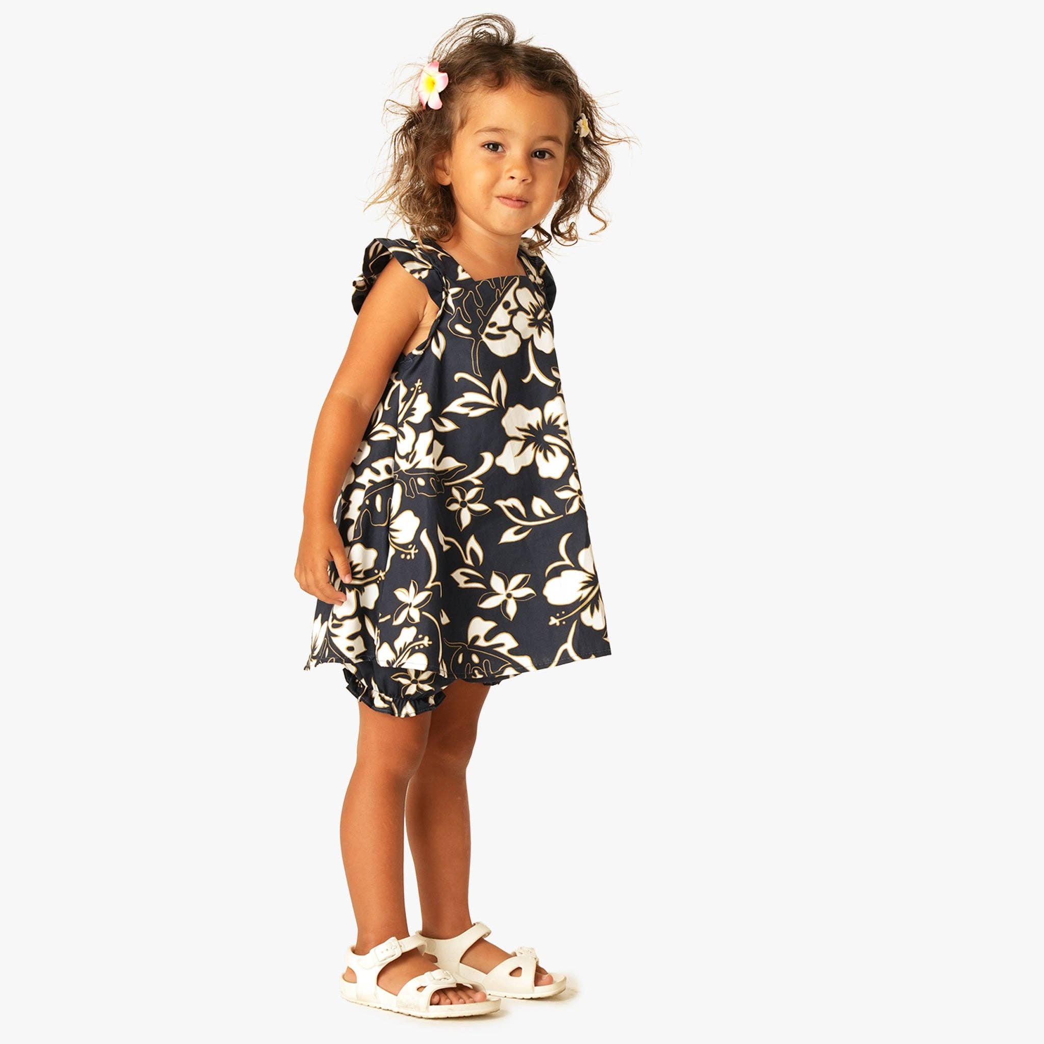 Hilo Hattie - Wholesale Dress Set - Baby - Classic Hibiscus Girls Bloomer Set9