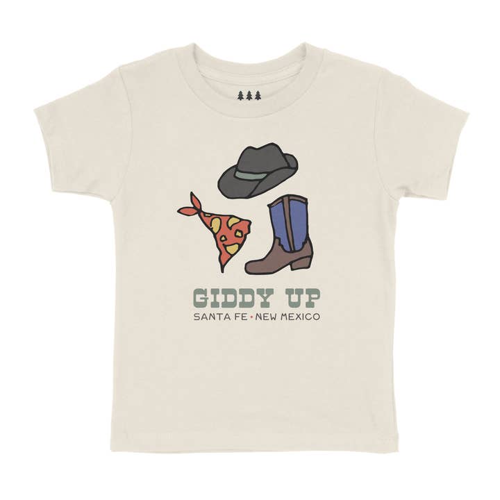 Giddy Up Wild West Peutershirt - AANPASBAAR voor wholesale door White River Apparel Company