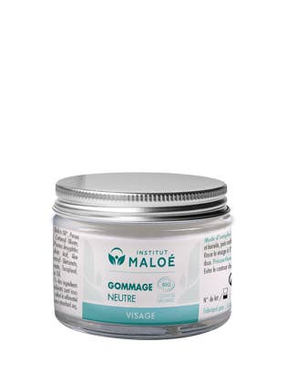 Organic neutral face scrub - 50 mL for wholesale by Institut Maloé