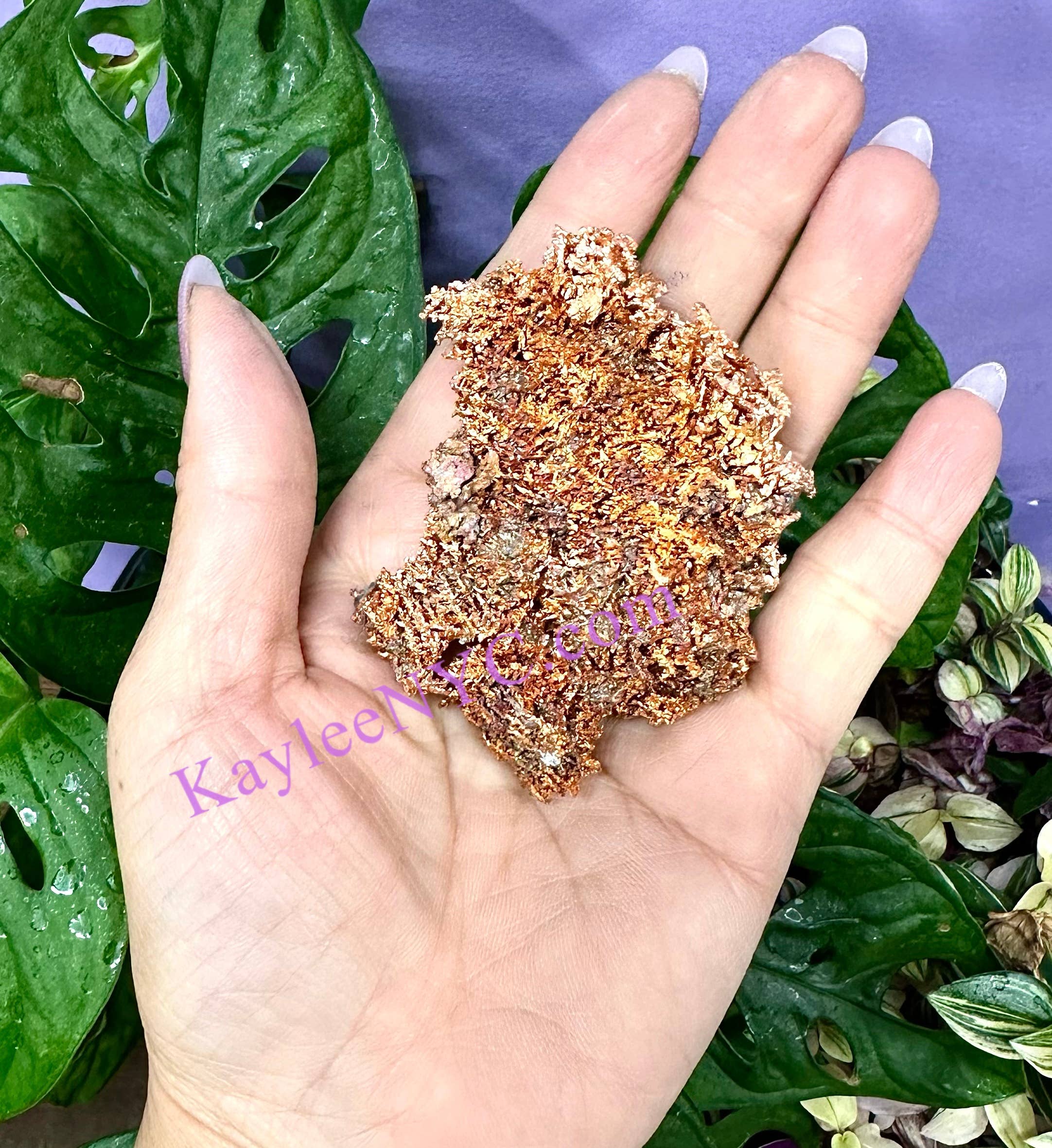 KayleeNYC - Vente Pierre et cristal de spiritualité - Échantillons de cuivre naturel de 2 livres en cristal brut7