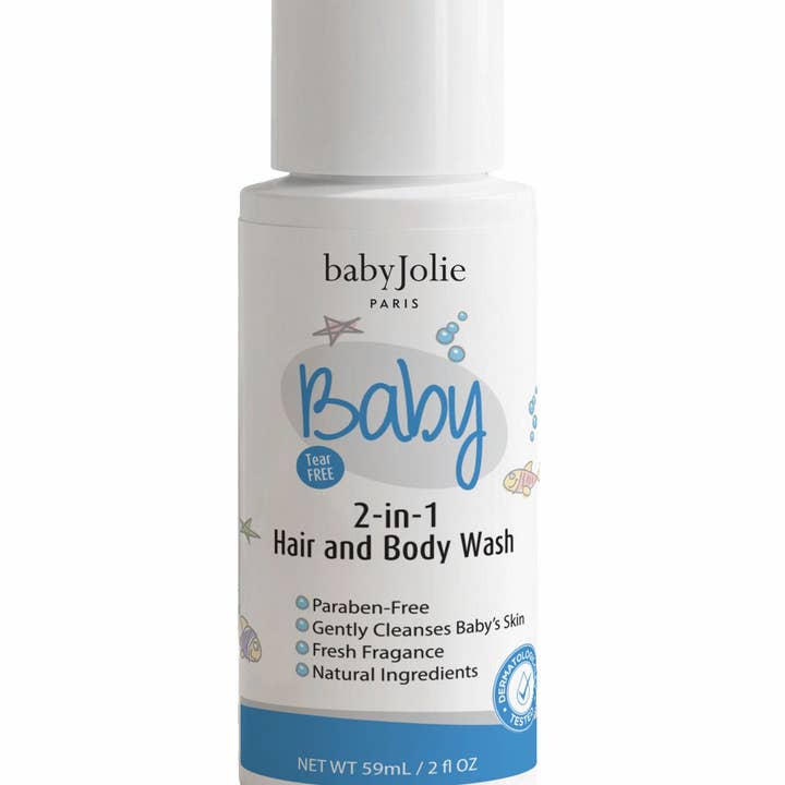 2-in-1 Hair and Body Wash, Travel Size | 2oz (59ml) for wholesale by Baby Jolie