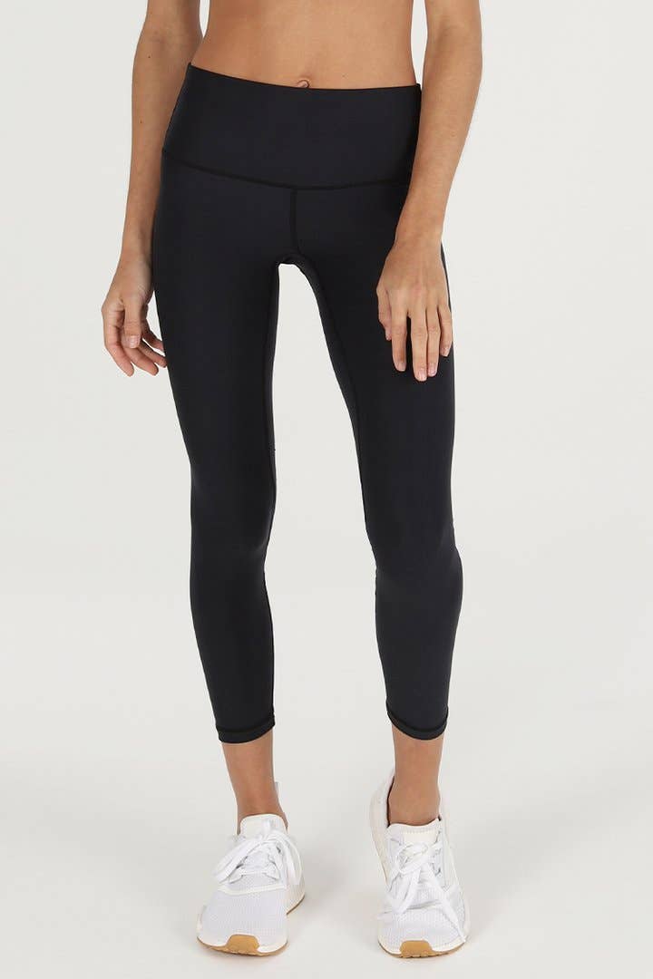KOA yoga - Wholesale Athletic/Lounge Leggings - Women's - Silhouette Legging 7/8 - Black2