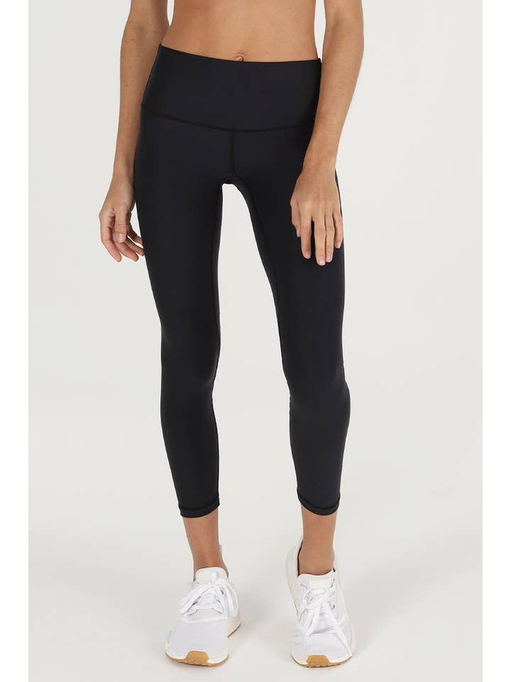 KOA yoga - Wholesale Athletic/Lounge Leggings - Women's - Silhouette Legging 7/8 - Black2