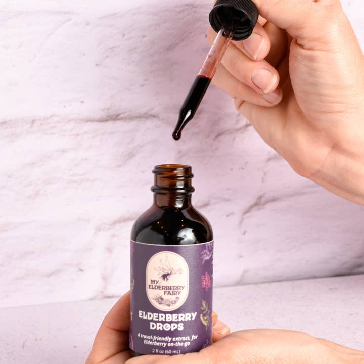 My Elderberry Fairy - Wholesale Oral Supplement/Vitamin - Elderberry Drops (2 oz)1