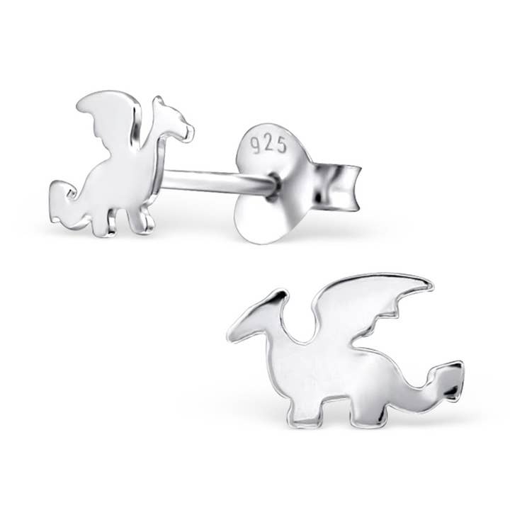 Boucles d’oreilles dragon en argent 925 pour la vente par Janusch