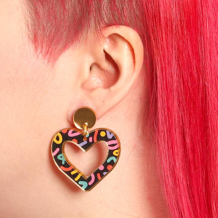 'Alice' Squiggle earrings for wholesale by Miroo