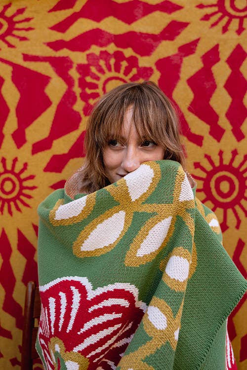 Molly Rose Freeman – Großhandel Überwurfdecke – Rosa Rugosa Überwurfdecke3