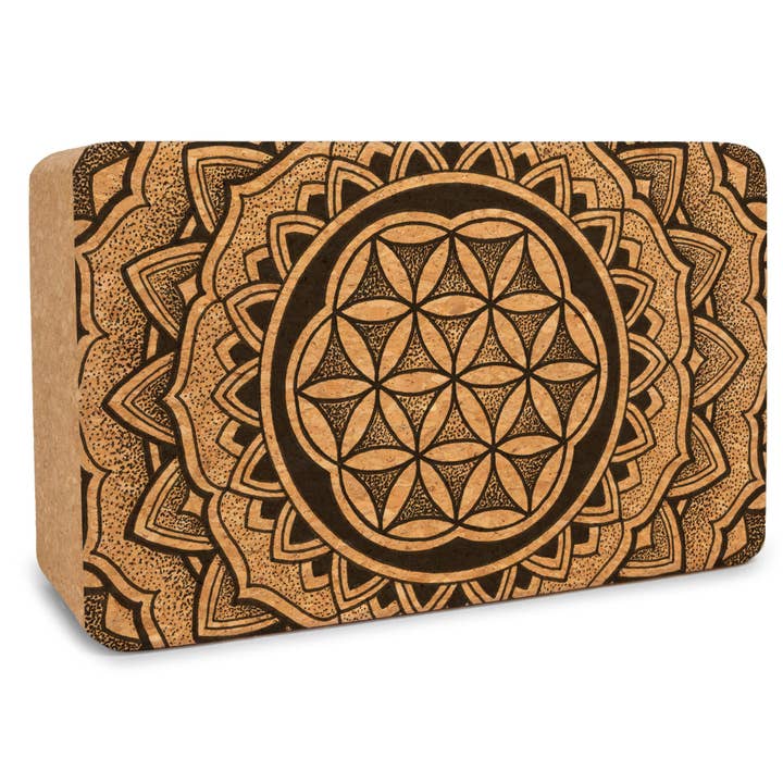 Earth Rest Cork Yoga Block for wholesale by Yoloha Yoga