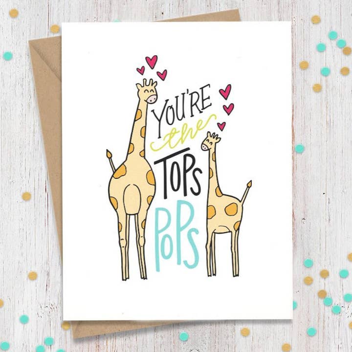 Deine Die Tops Pops Karte für den Großhandel von A Fink & Ink