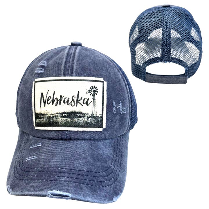 dkhandmade - Wholesale Ponytail Cap - Women's - NEBRASKA WINDMILL HATS6