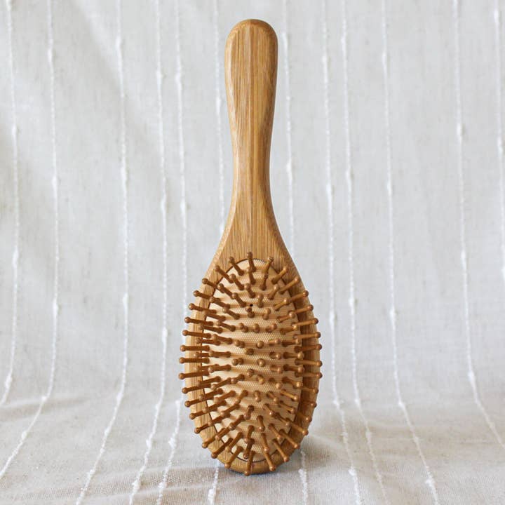 The Waste Less Shop – wholesale Hair brush/comb – Bamboo Hair Brush – Plastic-Free with Natural Bristles1