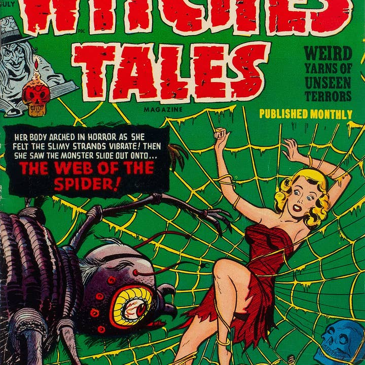 Xeno Pop – Großhandel Postkarten-Set – VINTAGE HORROR-COMICS HALLOWEEN-POSTKARTEN SET #1
