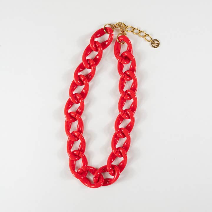 Hoo Hoops - Wholesale Link & Chain Necklace - Acrylic Chain Necklace