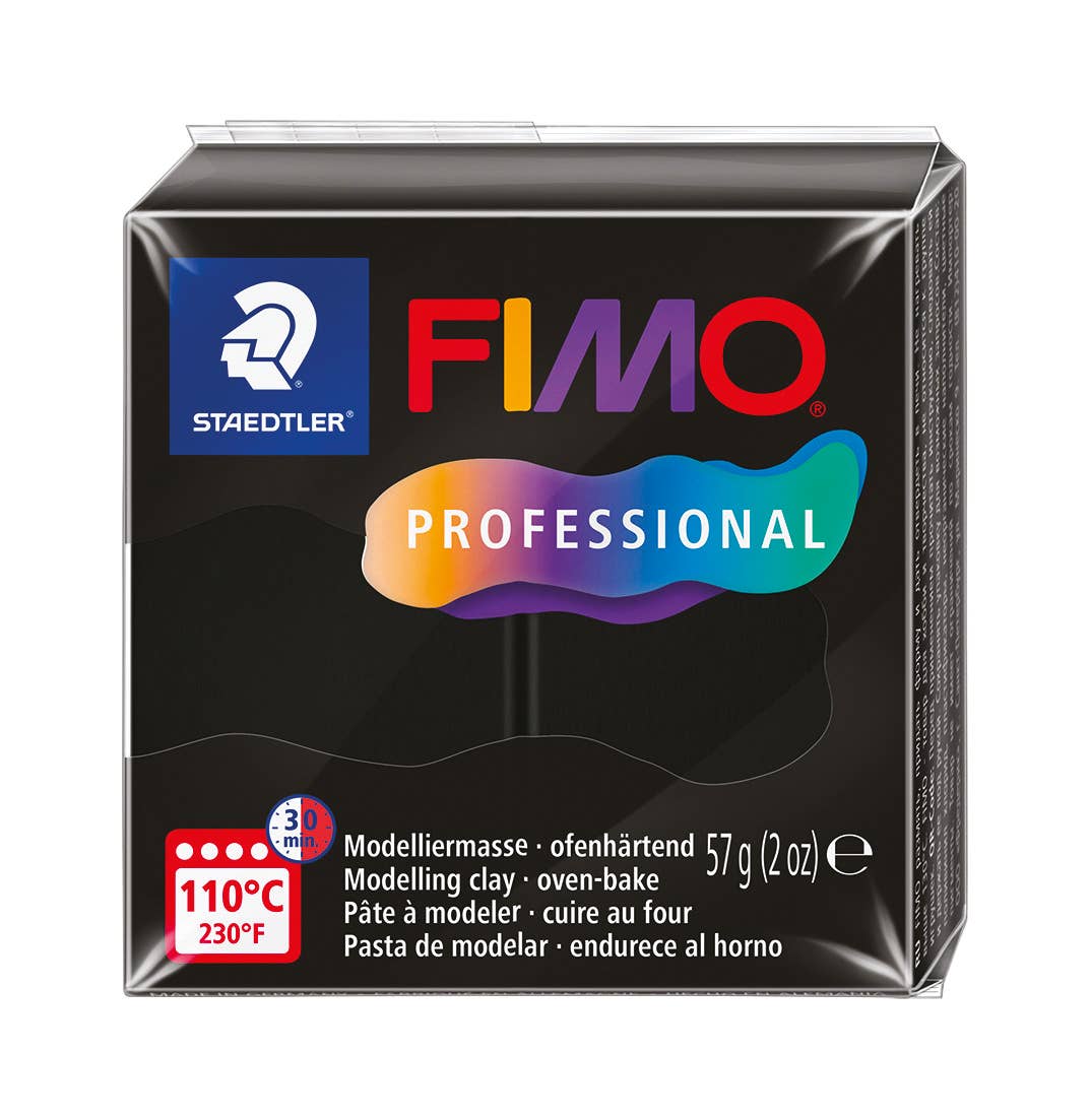 Graine Créative – wholesale DIY-pysselkit – FIMO PROFESSIONAL 57G SVART/ 8040-90