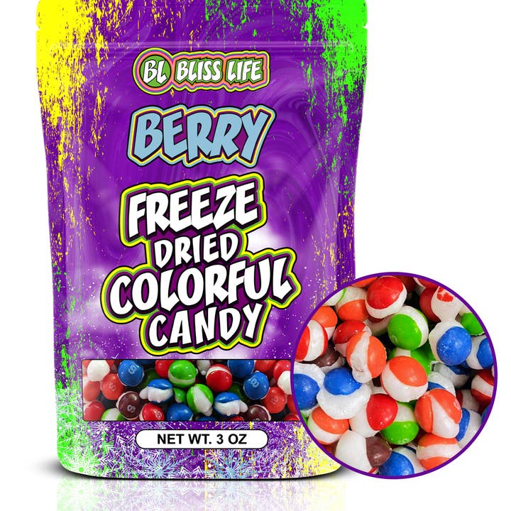 Bliss Life - Wholesale Cotton Candy - Display - 60 Count - Blasts Variety Pack5