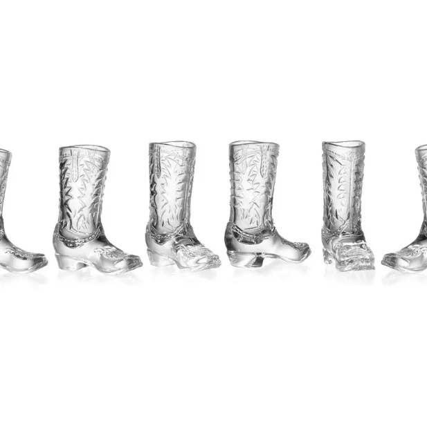 Whiskey & Rye Cowboy Boot Shot Glass, Set of 6 and other Purchase Wholesale lone star. Free Returns & Net 60 Terms on Faire trending on Faire.