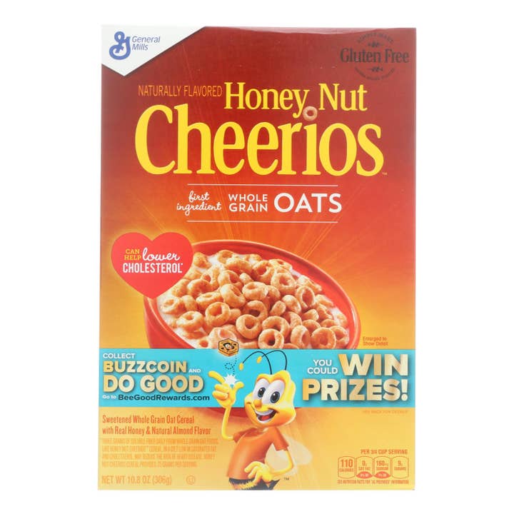 Ware Spark - Wholesale Breakfast Cereal - General Mills - Cereal Cheerios Honey Nut - Case Of 12-10.8 Oz